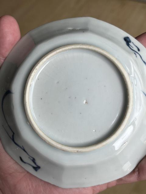 古玩陶瓷清早期山水紋青花杯盤拍賣,當(dāng)前價格2100元