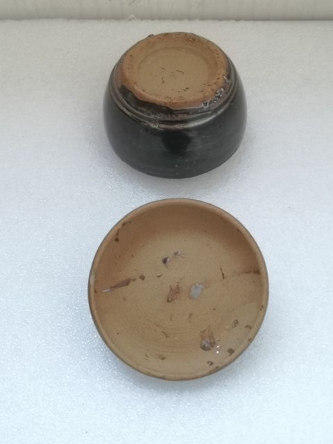 古玩陶瓷磁州窯黑釉蓋缸拍賣,當前價格398元