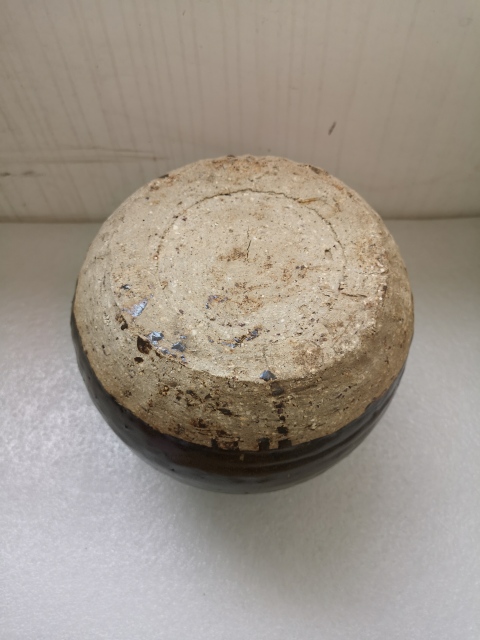 古玩陶瓷磁州窯茶葉末釉雙系罐拍賣,當(dāng)前價(jià)格680元