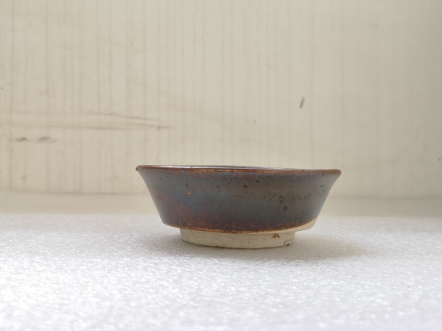 古玩陶瓷磁州窯紫金釉碗拍賣，當前價格398元