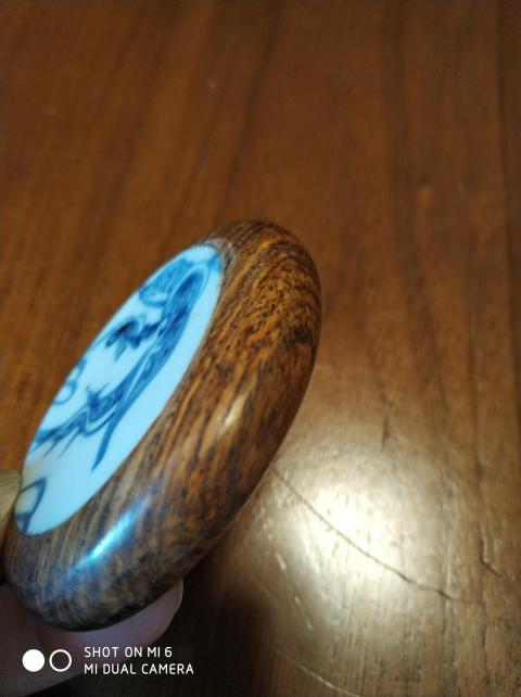 古玩陶瓷明中龍紋景德鎮窯口青花標本拍賣，當前價格600元