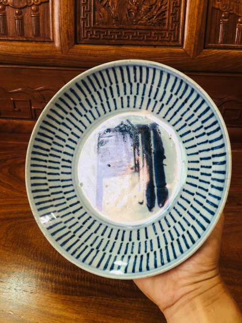 古玩陶瓷(雍乾)青花百壽紋盤拍賣,當(dāng)前價格0元