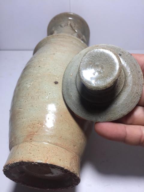 古玩陶瓷宋代精美影青釉堆塑人物龍紋瓶拍賣,當前價格0元