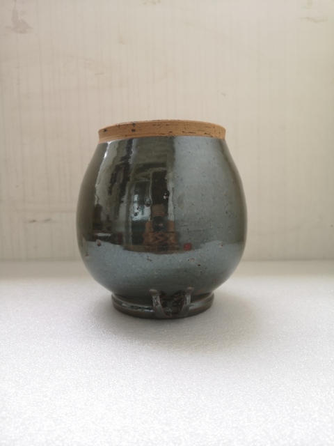 古玩陶瓷清代磁州窯系四系罐拍賣，當前價格450元
