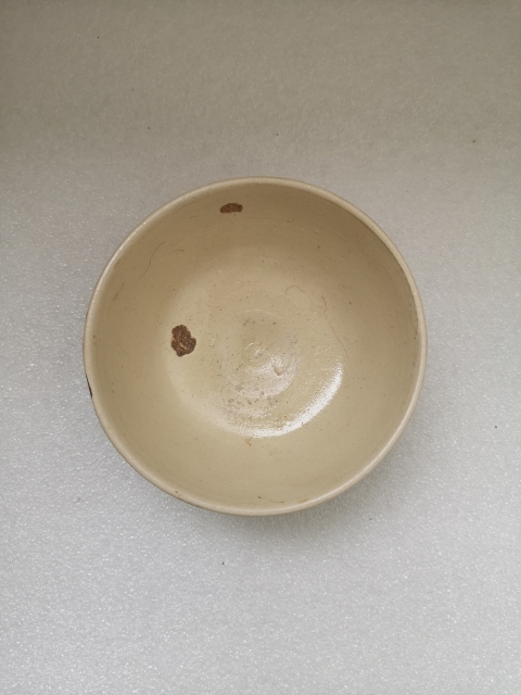 古玩陶瓷元末明初褐釉碗拍賣,當前價格350元