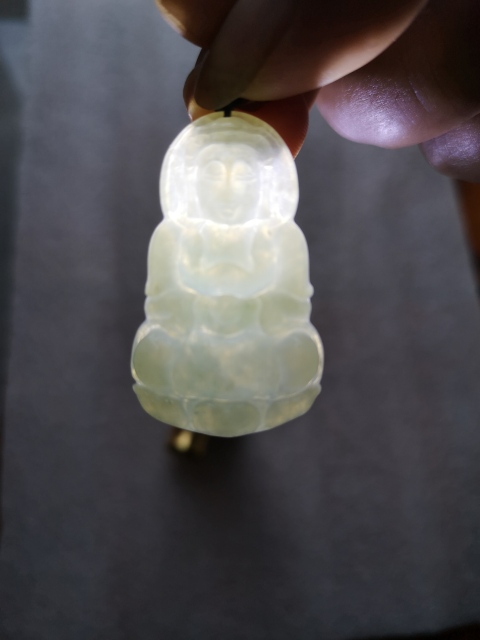古玩玉器觀音拍賣,當(dāng)前價(jià)格567元