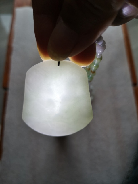 古玩玉器佛牌子拍賣，當前價格580元