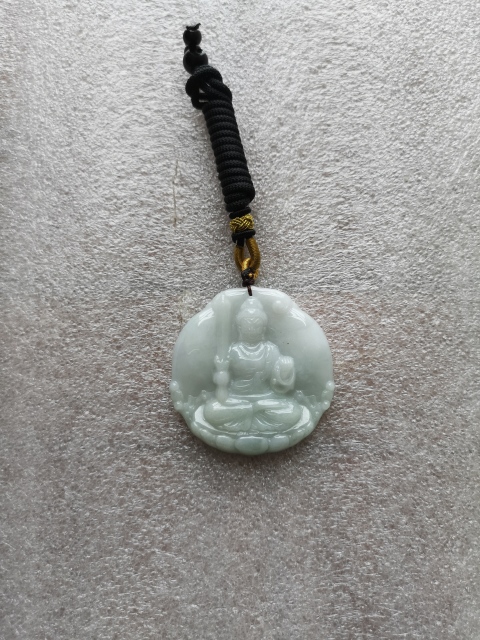 古玩玉器文殊菩薩牌子拍賣,當前價格450元