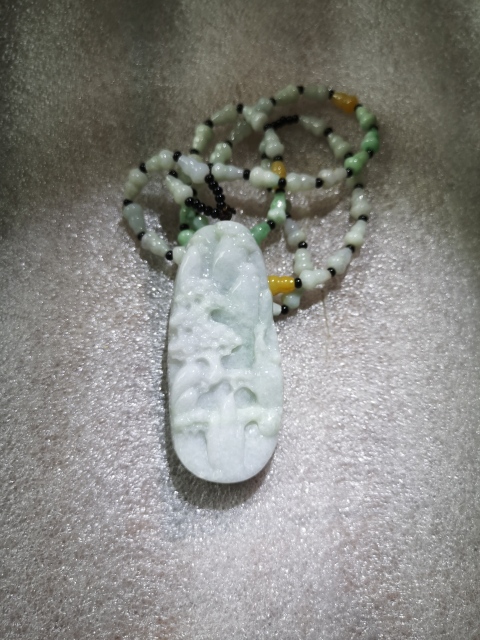 古玩玉器深山訪友牌子拍賣,當前價格550元