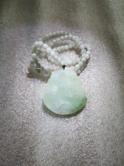 古玩玉器觀音牌子拍賣,當前價格398元