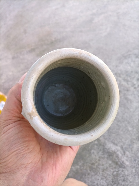 古玩陶瓷青白釉唇口罐拍賣(mài)，當(dāng)前價(jià)格450元