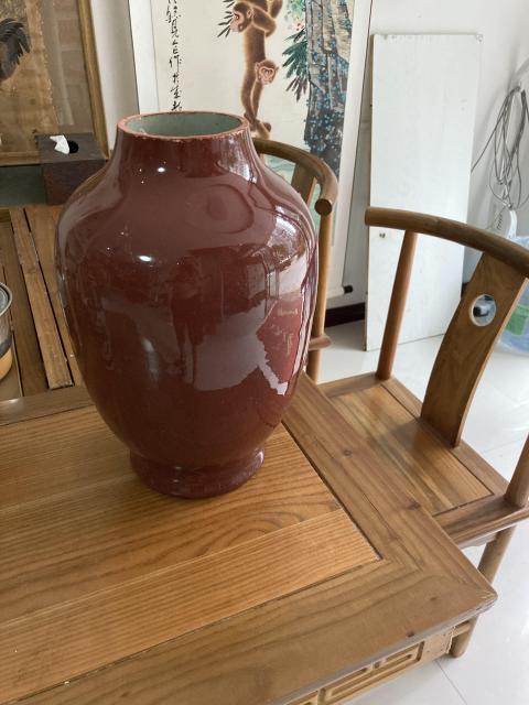 古玩陶瓷清中期鈞紅釉瓶拍賣,當(dāng)前價格5888元