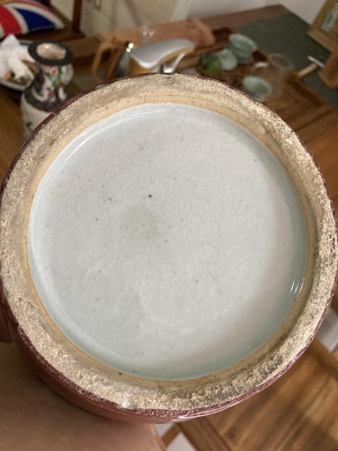 古玩陶瓷清中期鈞紅釉瓶拍賣,當(dāng)前價格5888元