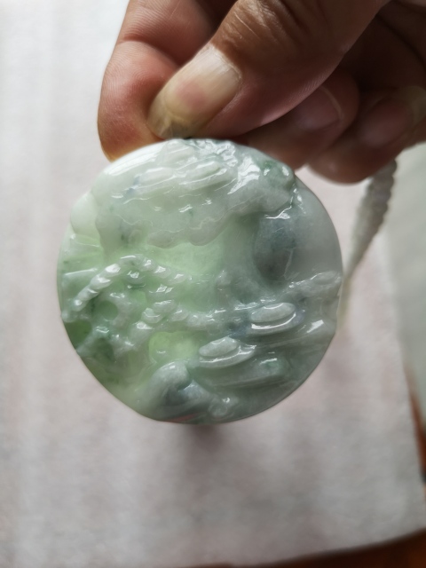 古玩玉器翡翠牌子拍賣，當前價格680元