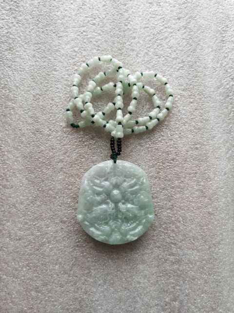 古玩玉器觀音牌子拍賣，當前價格850元
