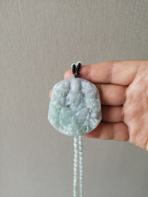 古玩玉器觀音牌子拍賣，當前價格850元