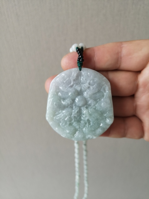 古玩玉器觀音牌子拍賣，當前價格850元