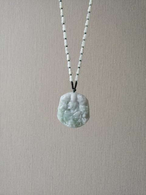 古玩玉器觀音牌子拍賣，當前價格850元