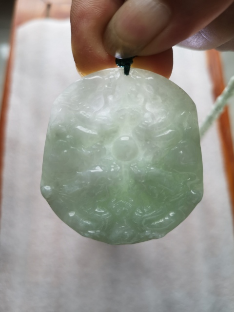 古玩玉器觀音牌子拍賣，當前價格850元
