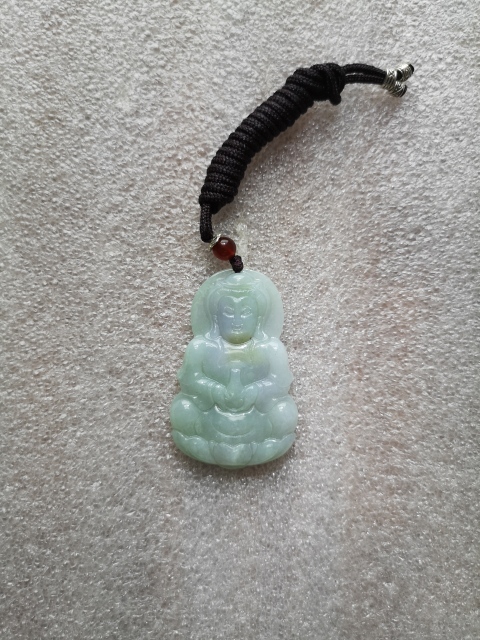 古玩玉器觀音拍賣，當前價格555元