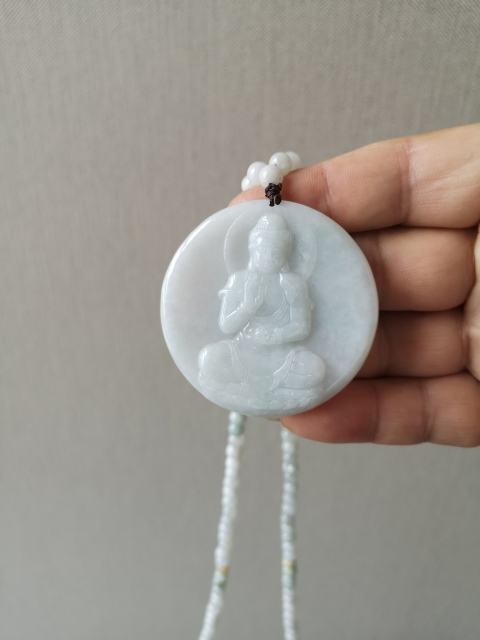 古玩玉器大日如來牌子拍賣，當(dāng)前價格680元