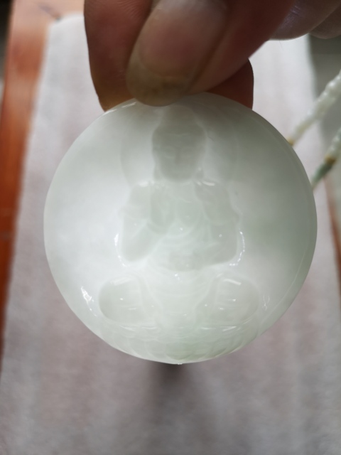 古玩玉器大日如來牌子拍賣，當(dāng)前價格680元