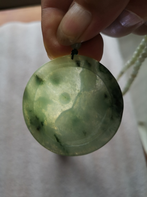 古玩玉器觀音牌子拍賣，當(dāng)前價(jià)格680元