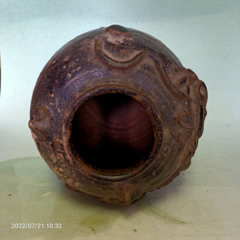 古玩陶瓷館藏級(jí)【實(shí)物保真】宋代.褐釉堆塑龍紋罐拍賣(mài),當(dāng)前價(jià)格1980元