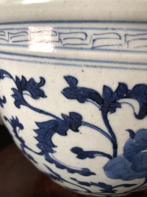 古玩陶瓷青花缸拍賣，當前價格12900元