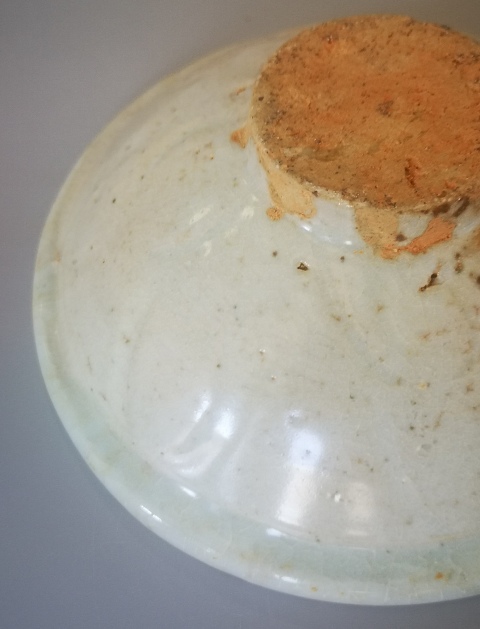 古玩陶瓷宋代.青白釉刻仰蓮瓣紋斗笠碗拍賣,當前價格1298元