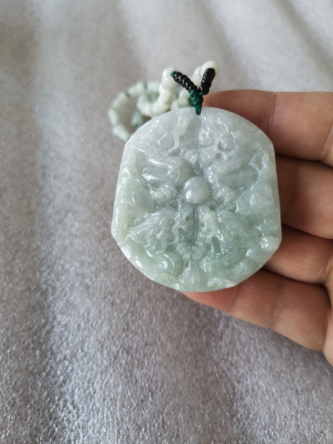 古玩玉器觀音牌子拍賣，當前價格850元