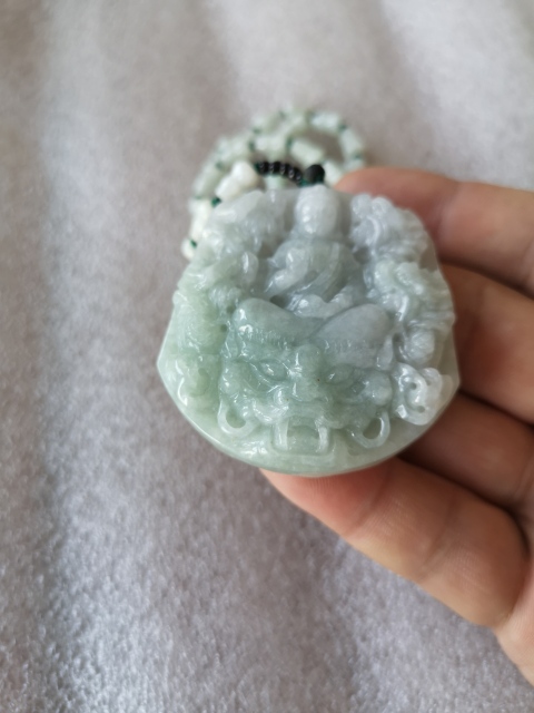古玩玉器觀音牌子拍賣，當前價格850元