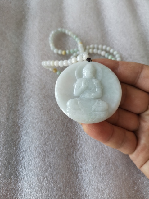 古玩玉器大日如來牌子拍賣，當(dāng)前價格680元