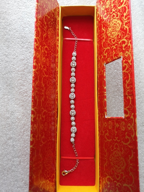 古玩玉器翡翠手鏈拍賣，當前價格550元