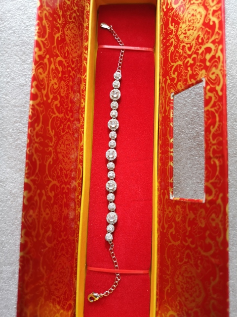 古玩玉器翡翠手鏈拍賣，當前價格550元