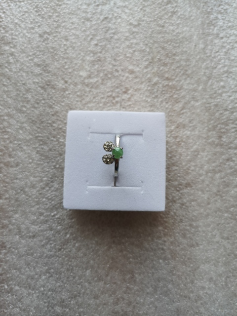 古玩玉器翡翠戒指拍賣，當前價格298元