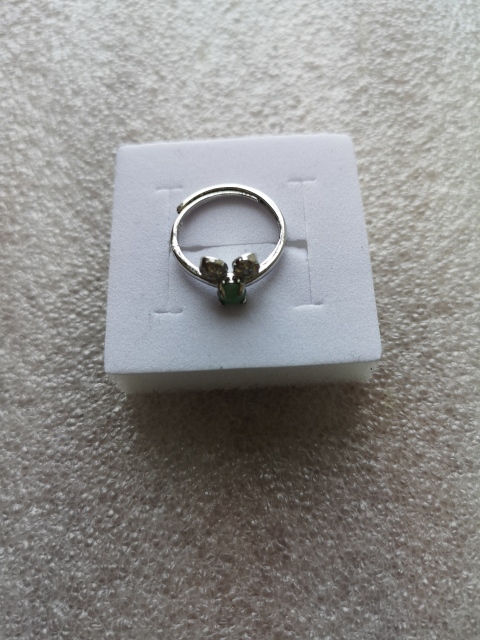 古玩玉器翡翠戒指拍賣，當前價格298元