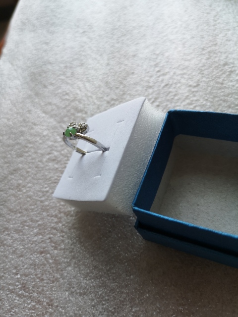 古玩玉器翡翠戒指拍賣，當前價格298元