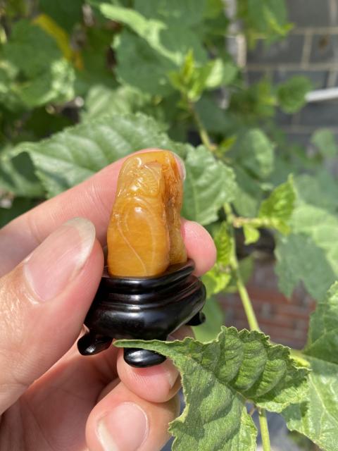 古玩雜項壽山田黃凍（珍稀品）（特價）拍賣，當前價格2299元