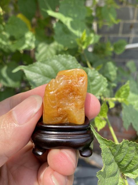 古玩雜項壽山田黃凍（珍稀品）（特價）拍賣，當前價格2299元