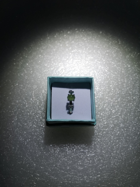 古玩玉器翡翠戒指拍賣,當前價格150元