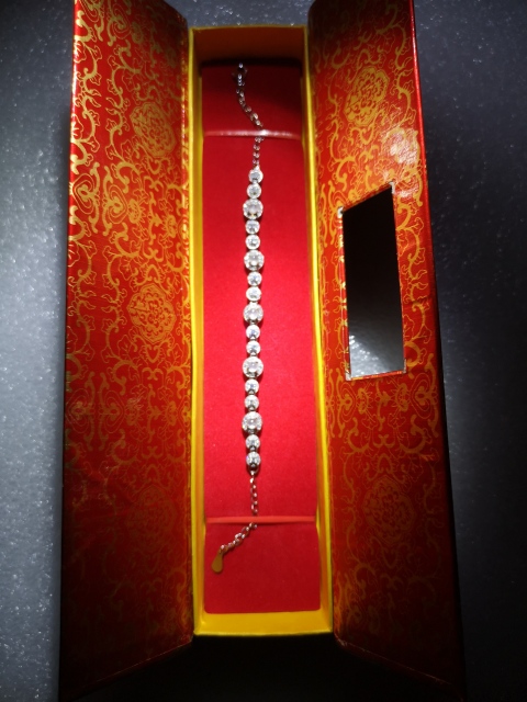 古玩玉器翡翠手鏈拍賣，當前價格550元