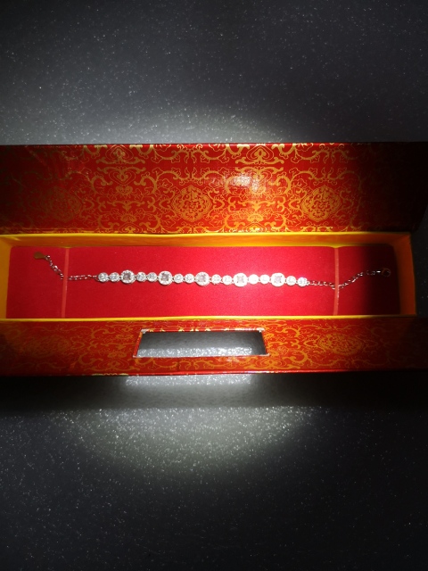 古玩玉器翡翠手鏈拍賣，當前價格550元
