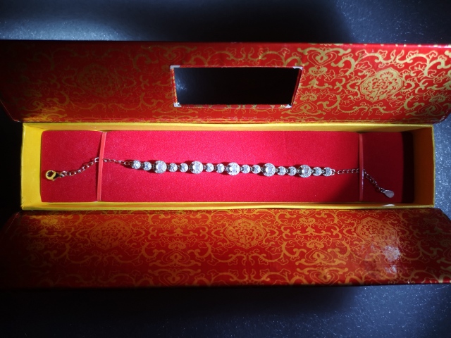古玩玉器翡翠手鏈拍賣，當前價格550元