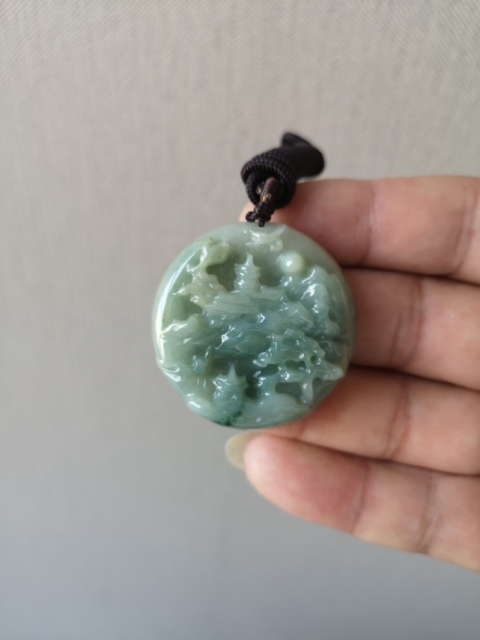 古玩玉器山水牌子拍賣，當前價格299元