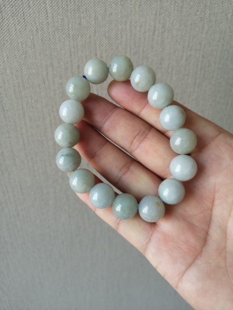 古玩玉器翡翠手鏈拍賣,當前價格298元
