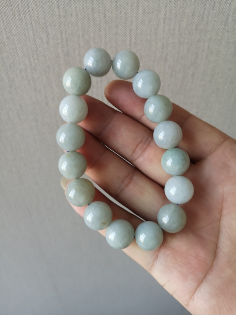 古玩玉器翡翠手鏈拍賣,當前價格298元