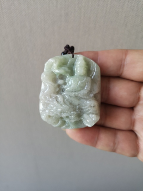 古玩玉器觀音牌子拍賣,當前價格450元