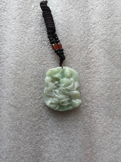 古玩玉器觀音牌子拍賣,當前價格450元