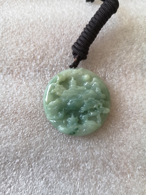 古玩玉器山水牌子拍賣，當前價格299元